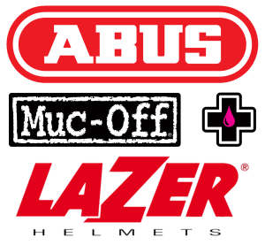 Abus Logo Muc Off Logo Lazer Helmets Logo